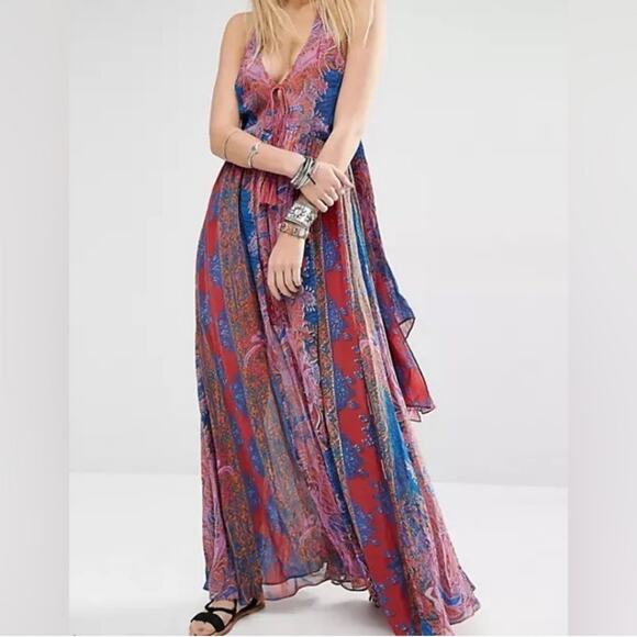 Free People Unattainable Size 2 Maxi Dress - Picture 2 of 10